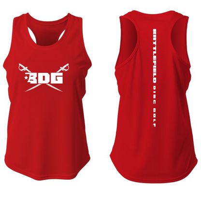 Athletic Racerback Tank with UV protection
